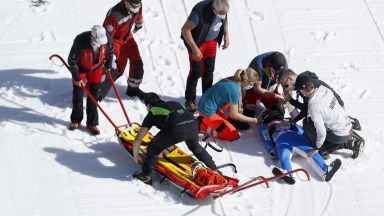 Брутално падане за олимпийски шампион на Световното по ски-скокове (видео)