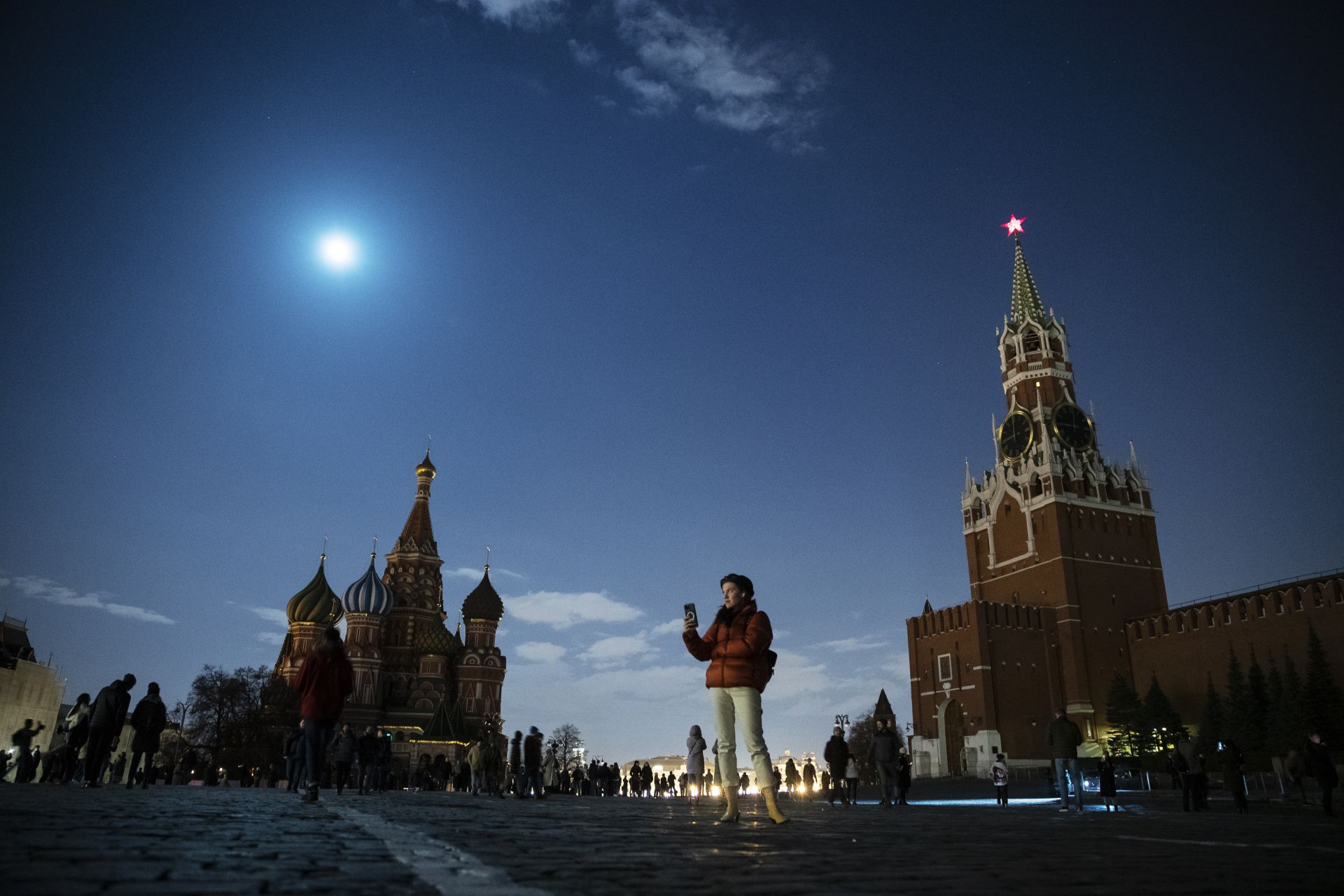 Москва в Часа на Земята