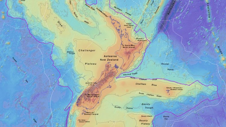 Очертават границите на потъналия континент Зеландия