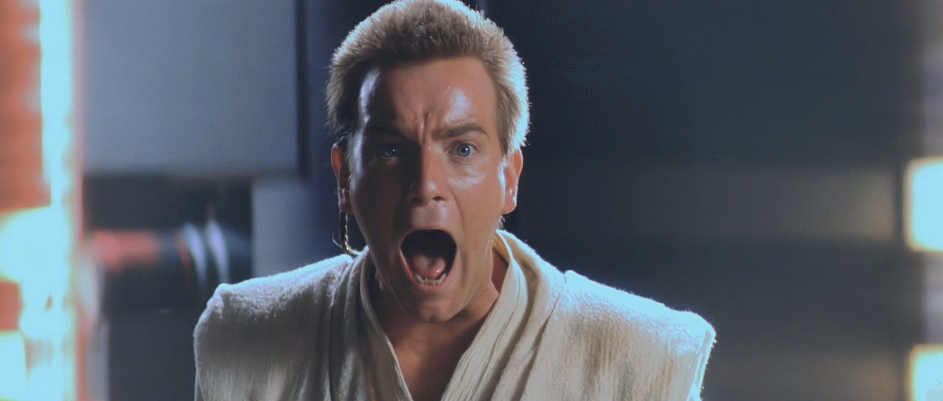 Юън Макгрегър като Оби-Уан в "Междузвездни войни"