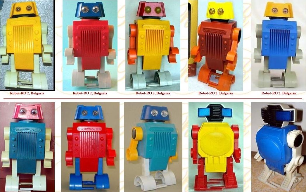 Детските роботи идват в различи цветове