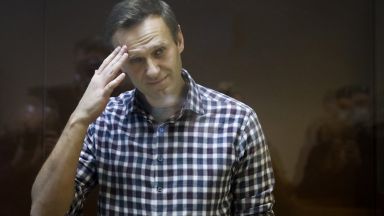 Критикът на Кремъл Алексей Навални който е в затвора е