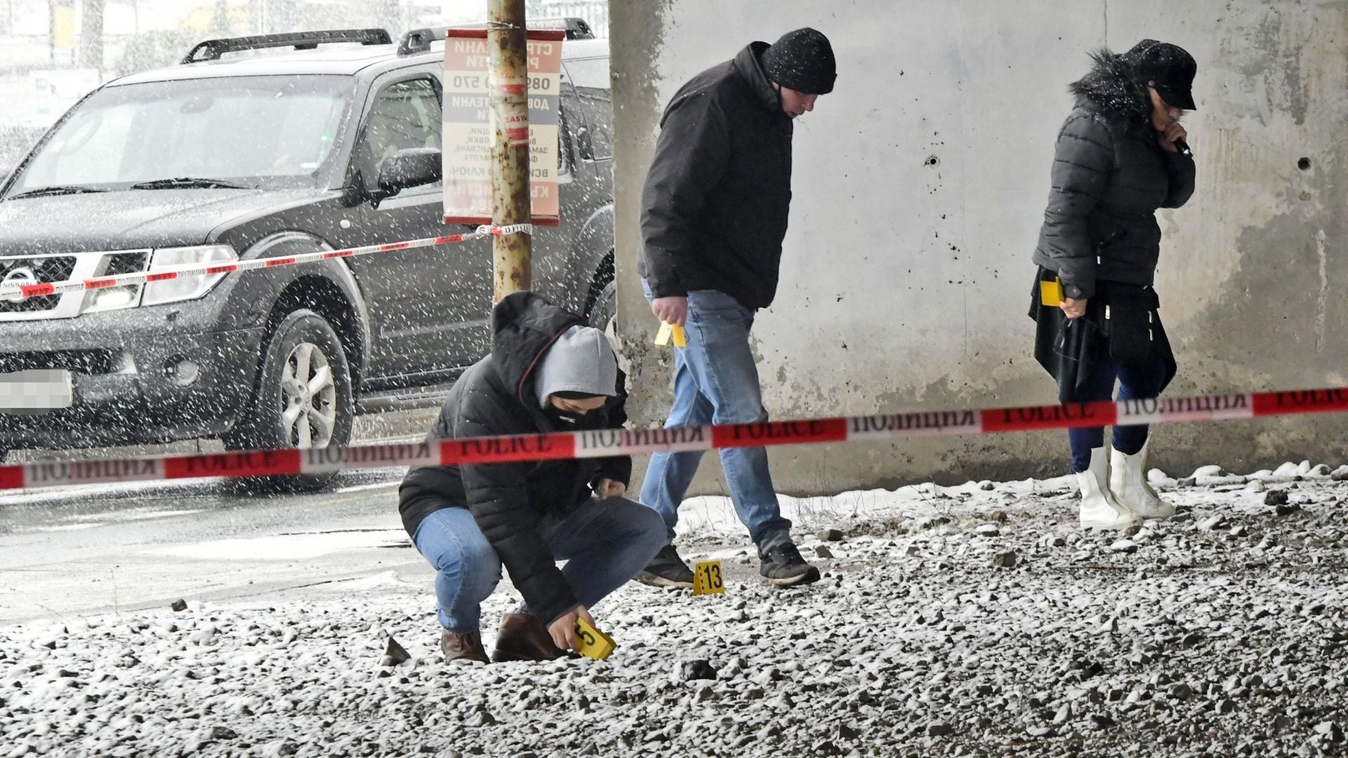 Извършителят на показното убийство в София следил жертвата си 4 часа (снимки)