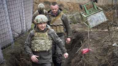 Русия обвини днес Украйна че е разположила половината си армия