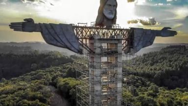 Нова статуя на Христос в Бразилия ще надмине по височина тази в Рио де Жанейро
