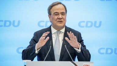 Германският консерватор Армин Лашет който е лидер на Християндемократическия съюз