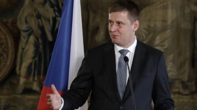 Чешкият министър на външните работи Томаш Петричек който се противопостави