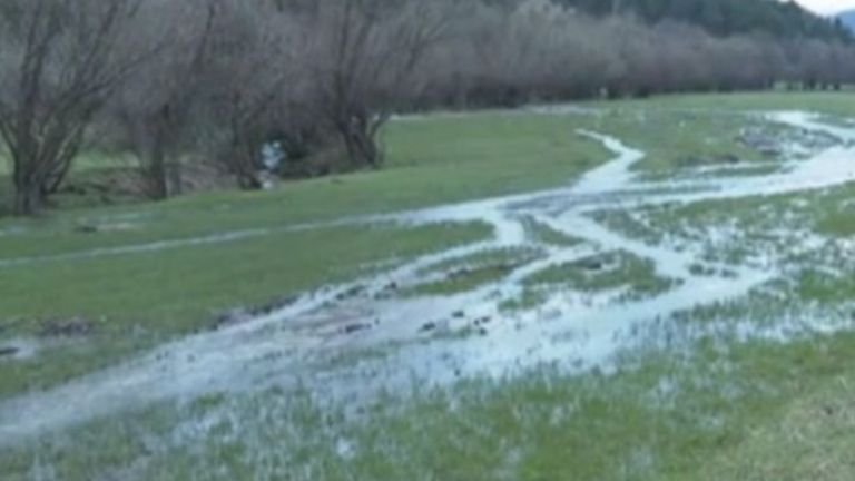 Община Велинград обяви бедствено положение, заради скъсани диги на река