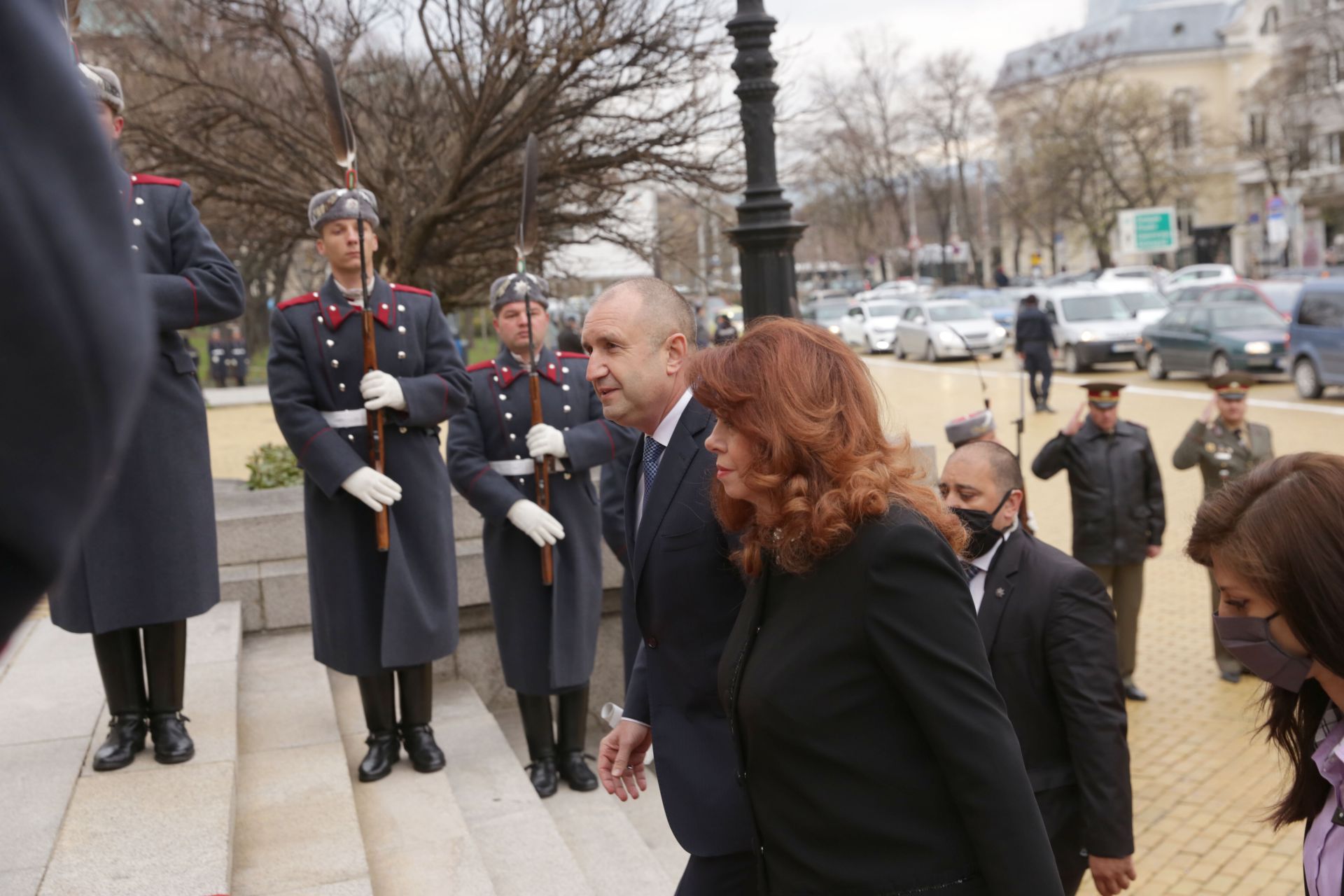 Румен Радев и Илияна Йотова