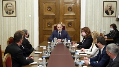 И на консултациите си с президента Румен Радев от Има