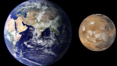 Какво виждате на снимките - Марс или Земята?