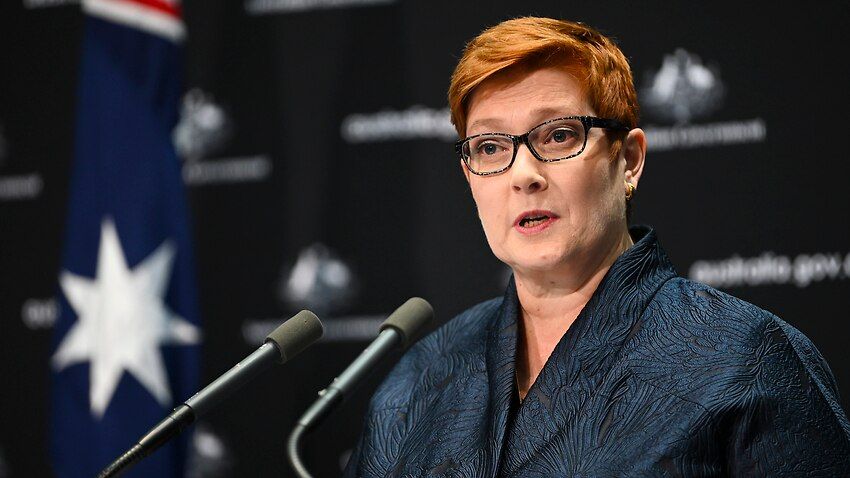 Според нови разпоредби в Австралия външният министър Марис Пейн разполага с правомощия да преразглежда сделки
