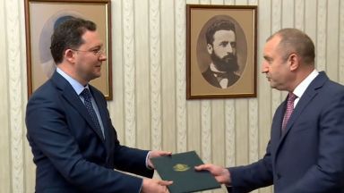 Номинираният от ПГ на ПП ГЕРБ за министър председател Даниел Митов