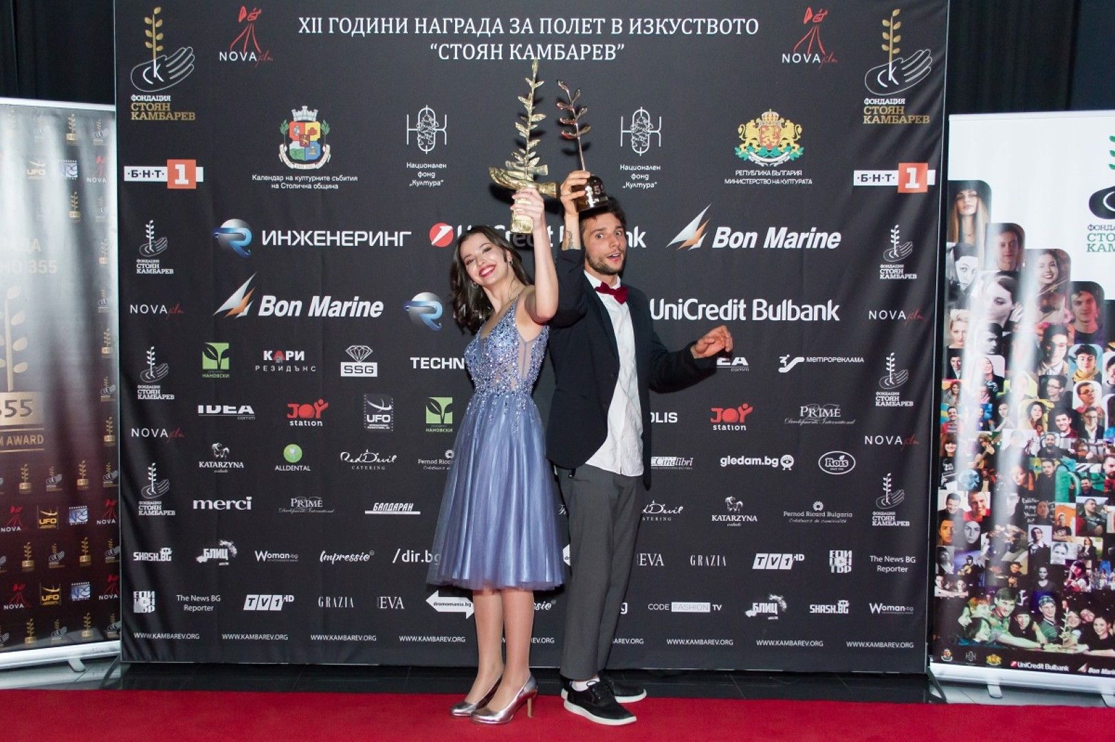 Големите победитела тази година - Лора Маркова и Виктор Иванов