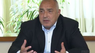 Бившият премиер и лидер на ГЕРБ Бойко Борисов е увеличил