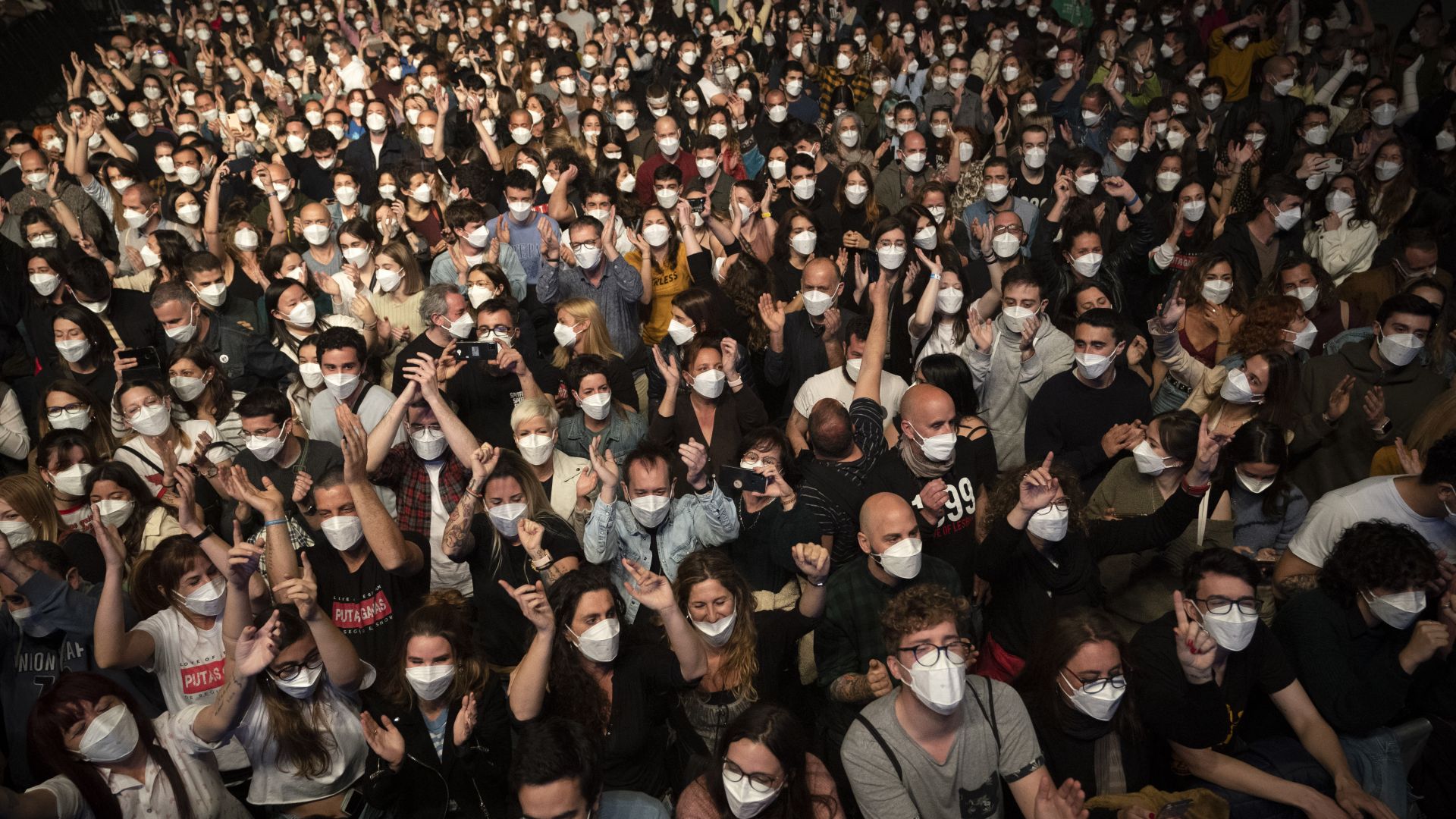 Експерименталният концерт с 5000 души в Барселона даде обещаващи резултати