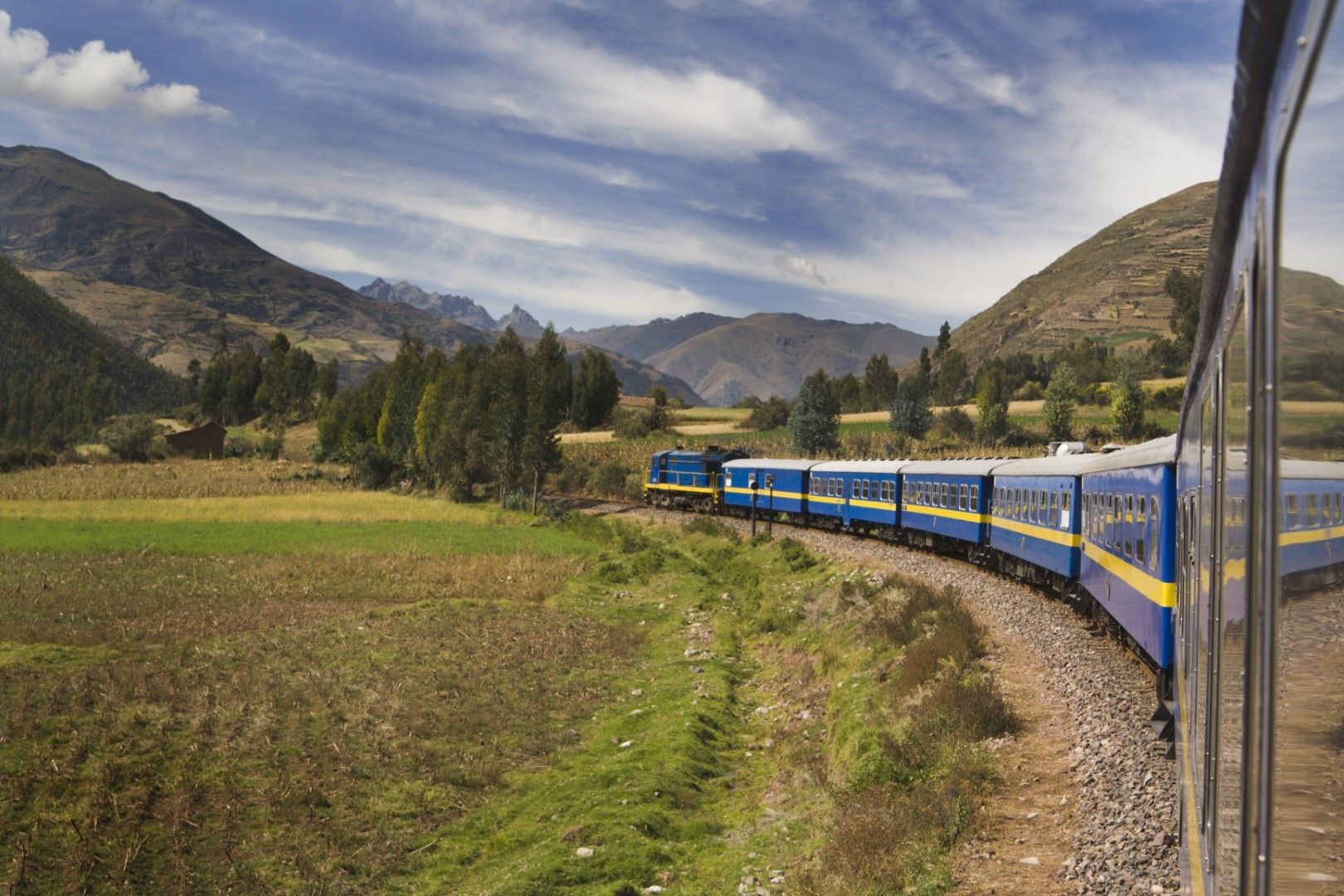 Хайръм Бингъм е луксозен влак до Мачу Пикчу