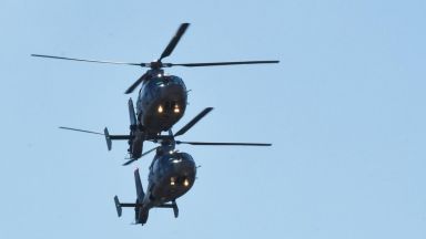 Вертолети от състава на Военновъздушните сили ще изпълнят полети с