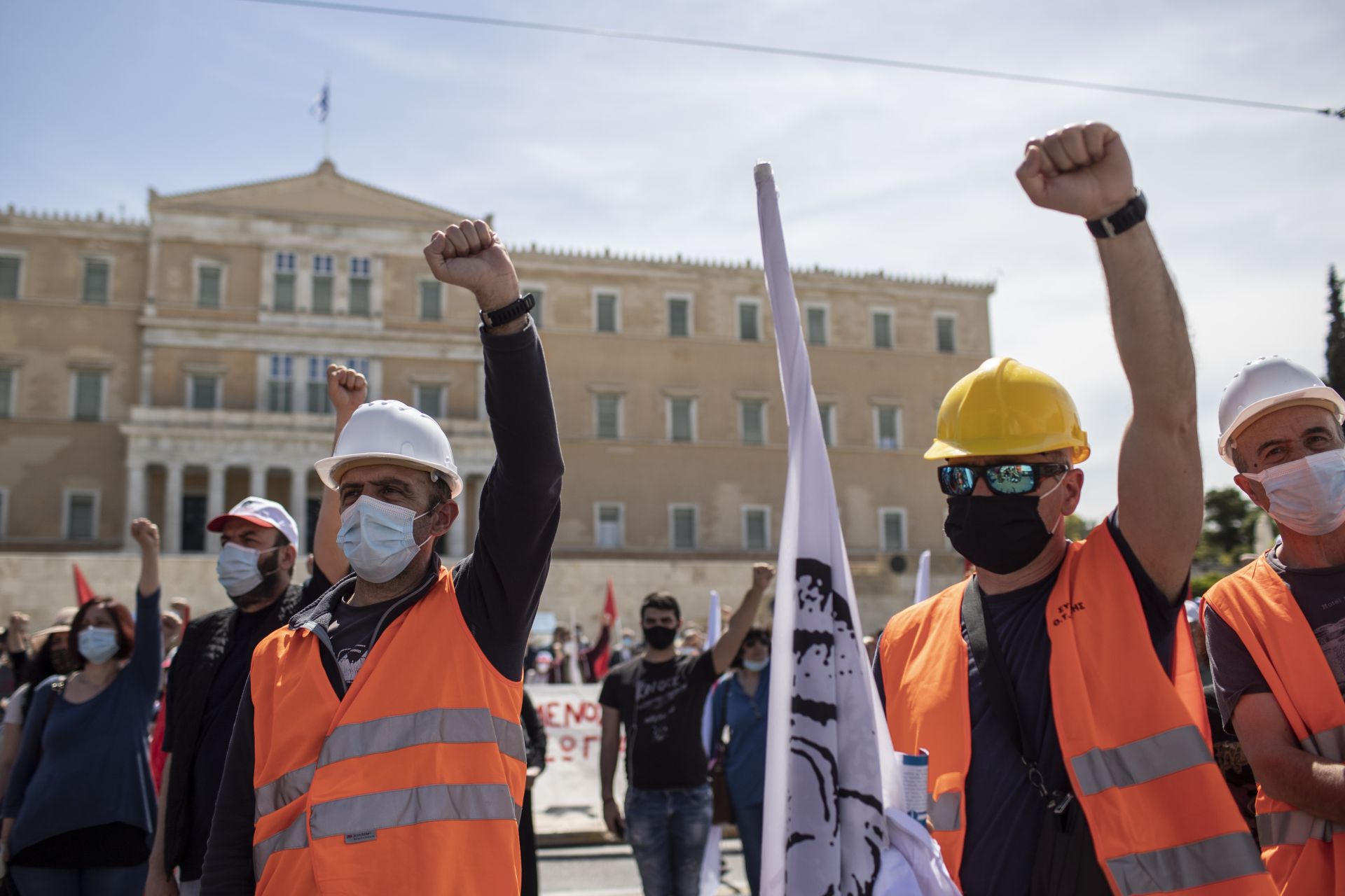 Работниците в Гърция често стачкуват и протестират с искания за спазване на трудовото законодателство