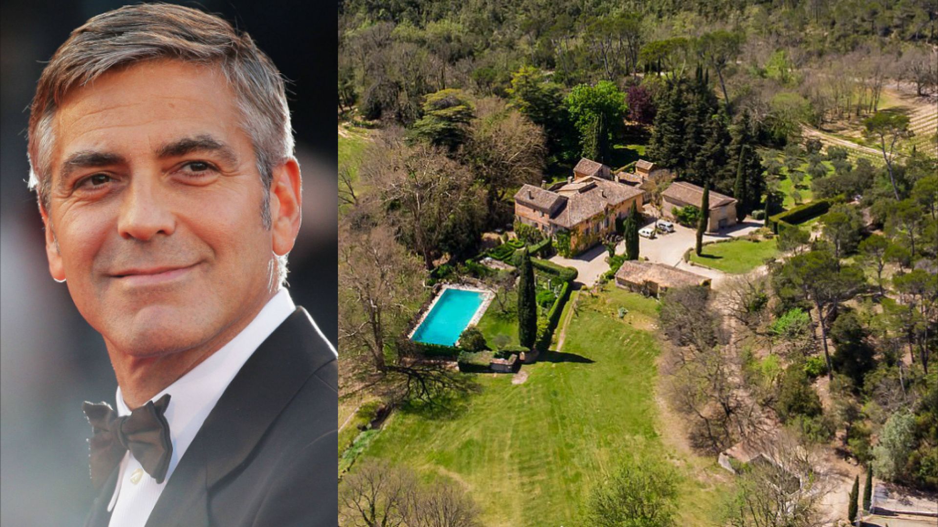 Джордж Клуни с имение в близост до това на Брад Пит в Южна Франция