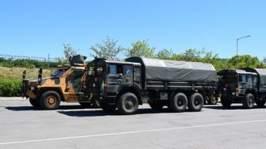 Предстои придвижване на личен състав и военна техника по пътната
