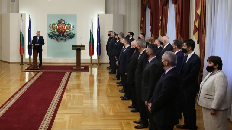 Президентът Румен Радев представи структурата, състава и приоритетите на служебното