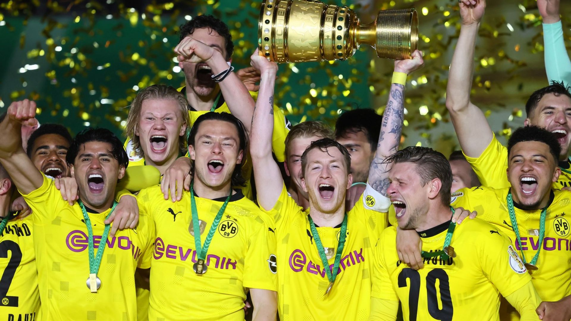 Младите суперзвезди на Дортмунд прегърнаха Купата на Германия