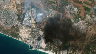 Сателитните изображения на Израел и Газа са „замазани”
