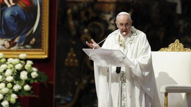 Папа Франциск отправи днес предупреждение срещу спиралата на смъртта и