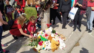 Автошествие и мирен протест се проведоха в Добрич в памет