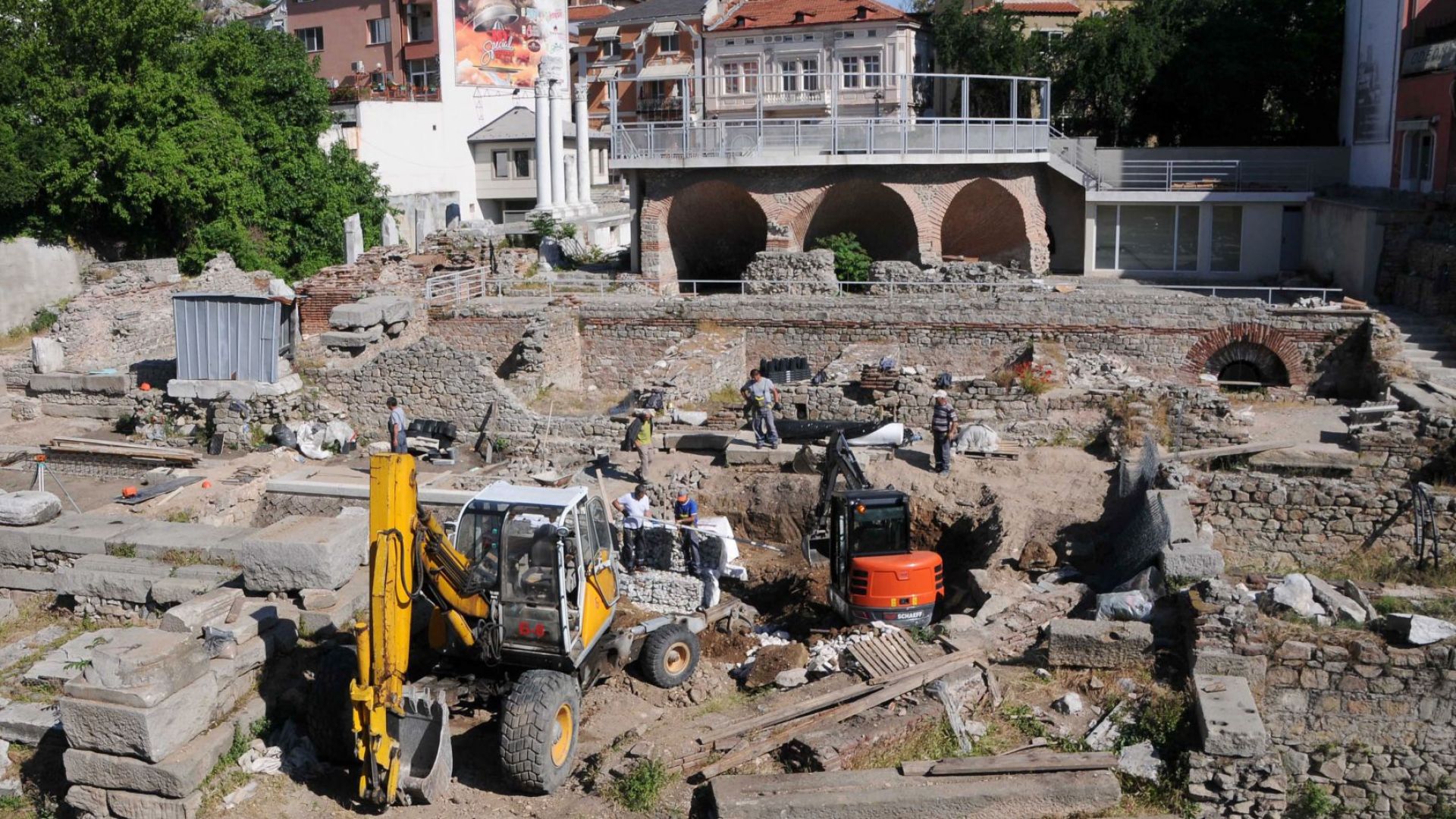  Завършват до дни реставрацията на Античния одеон в Пловдив 