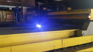 С церемония по рязане на първия стоманен лист в корабостроителницата