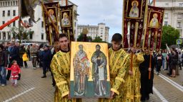 Мощите на Светите братя Кирил и Методий за първи път ще бъдат показани в България