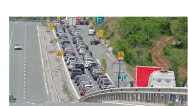 Засилен е трафикът по автомагистрала Струма образува се и тапа