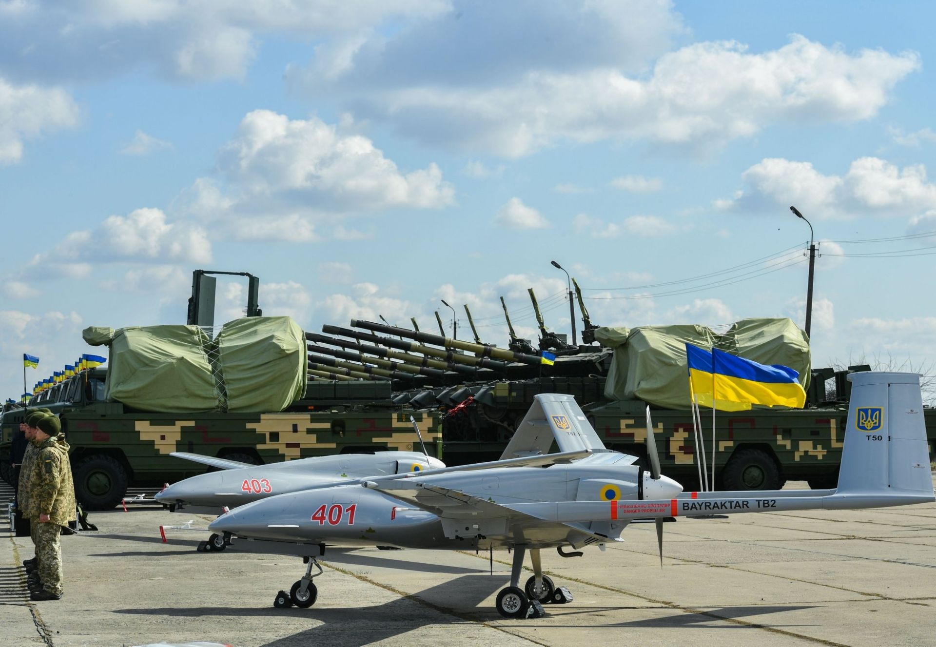 Украйна разпоага с един от най-добрите бойни дронове в света - турския "Байрактар"