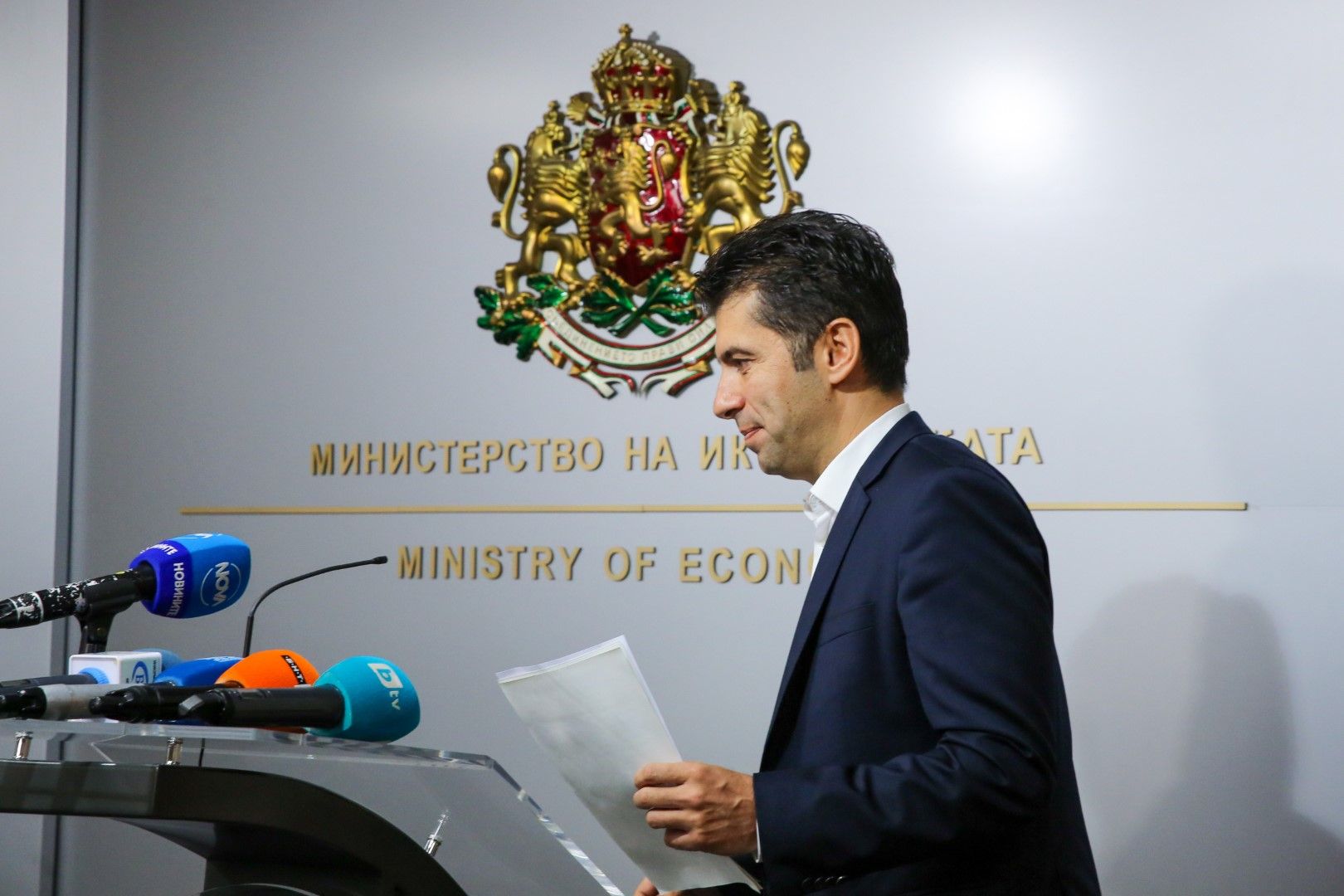Служебният министър на икономиката Кирил Петков