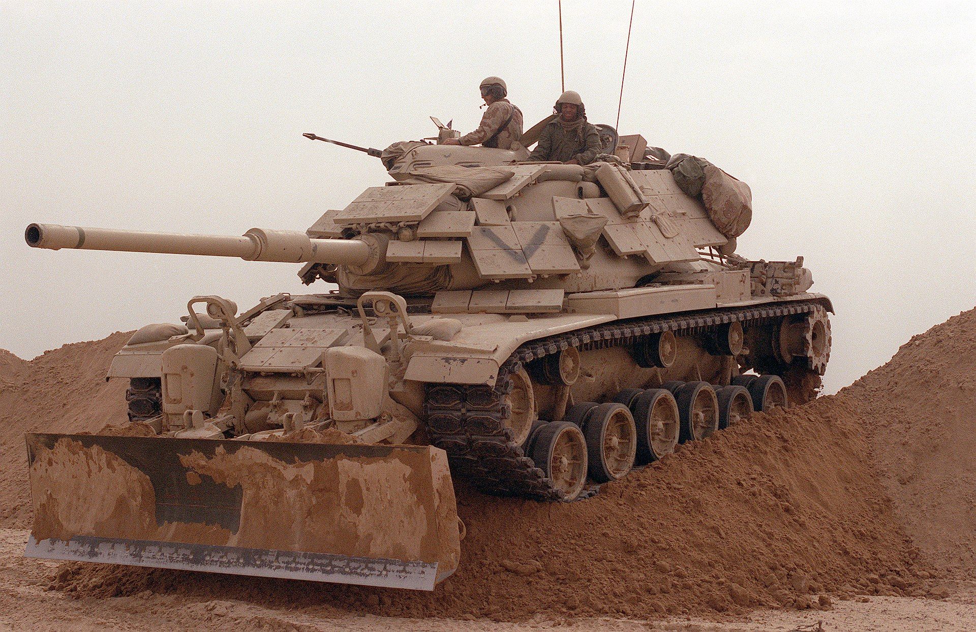 M60 Patton в първата война на САЩ срещу Ирак