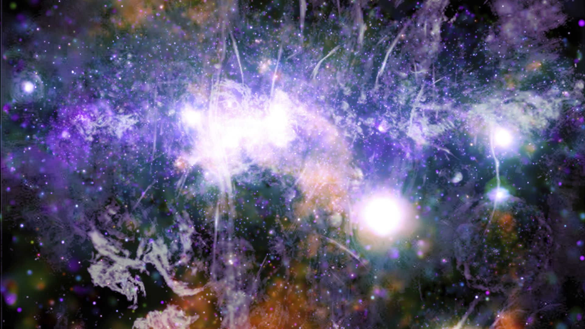 НАСА публикува нова снимка от сърцето на Млечния път