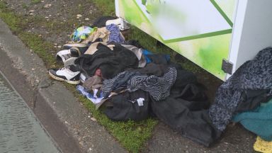 Контейнерите предназначени за текстилни отпадъци които бяха поставени наскоро в