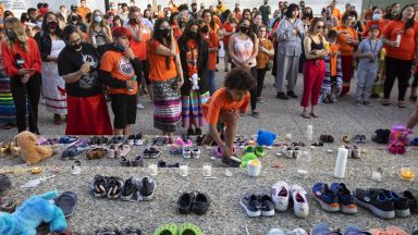 Общността на коренното население в Канада съобщи че е открила