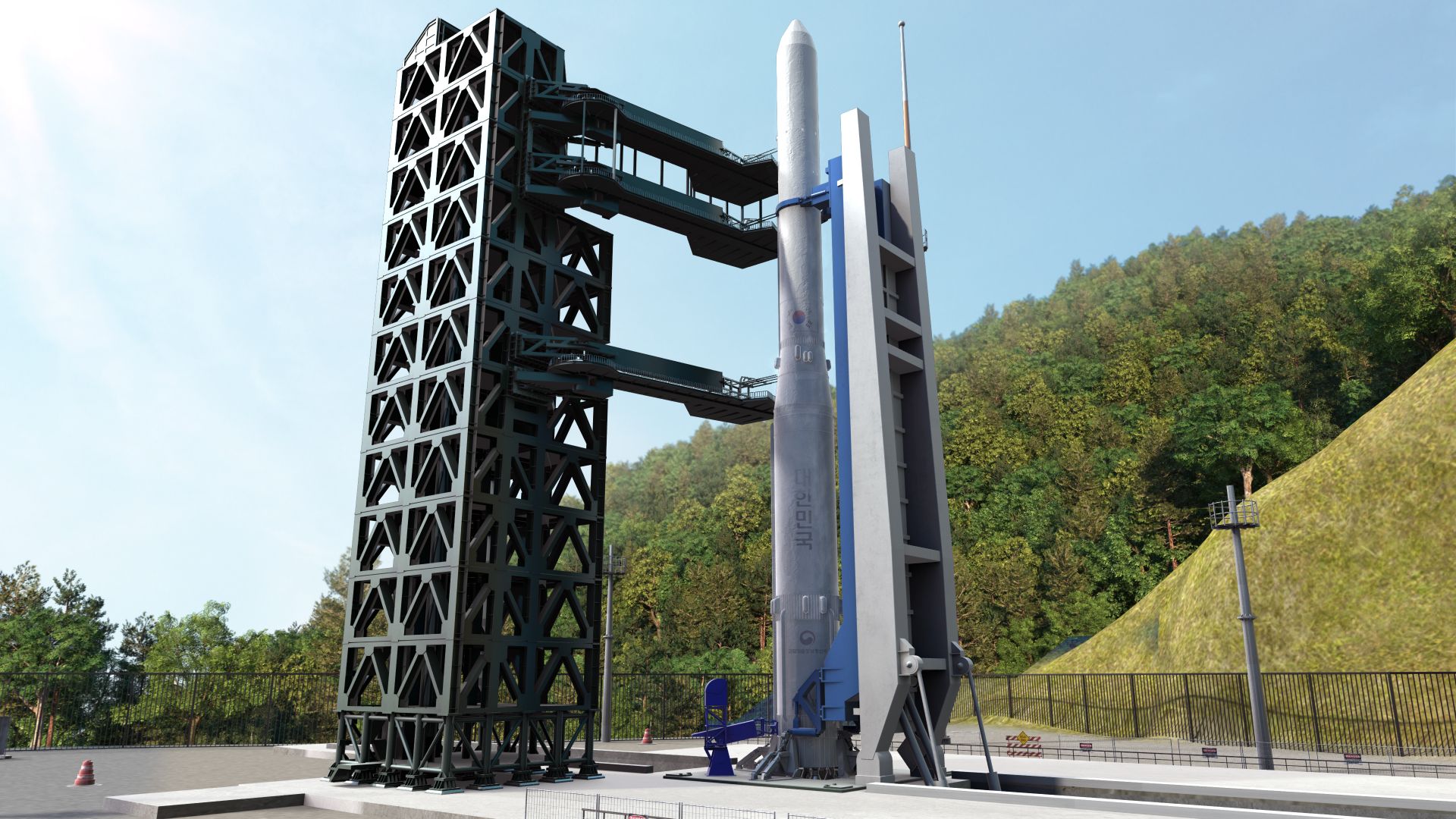Южнокорейската ракетата "Нури"