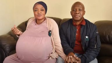 37 годишна южноафриканка счупи световния рекорд на Гинес след като роди