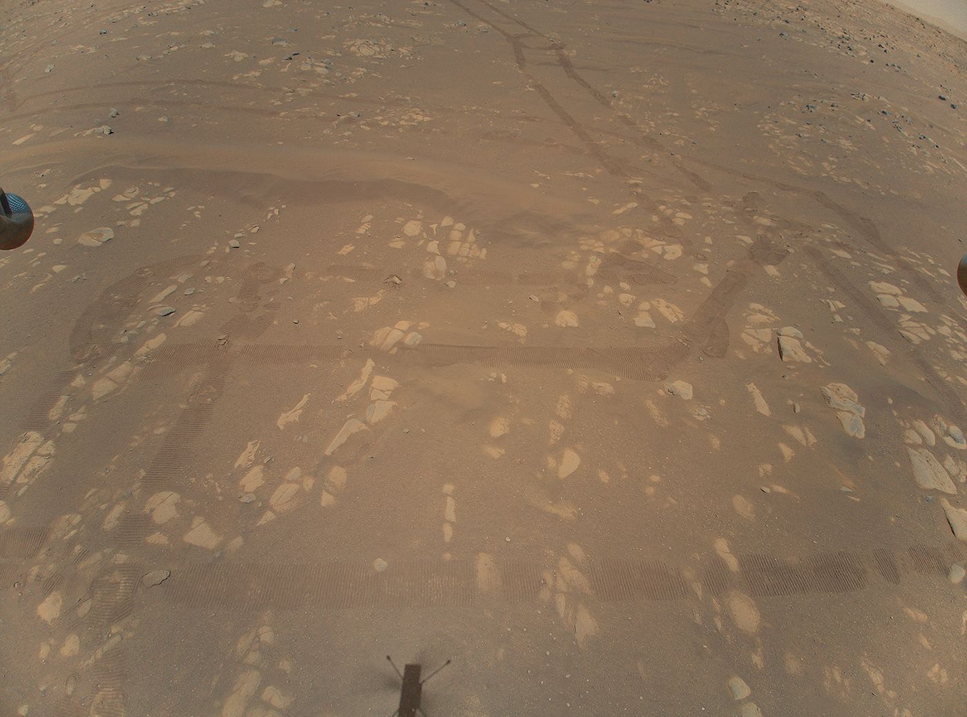 Снимка на Марс от въздуха