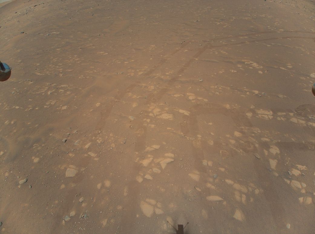 Снимка на Марс от въздуха