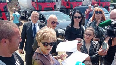 След инспекция днес по трасето на участък 6 на автомагистрали