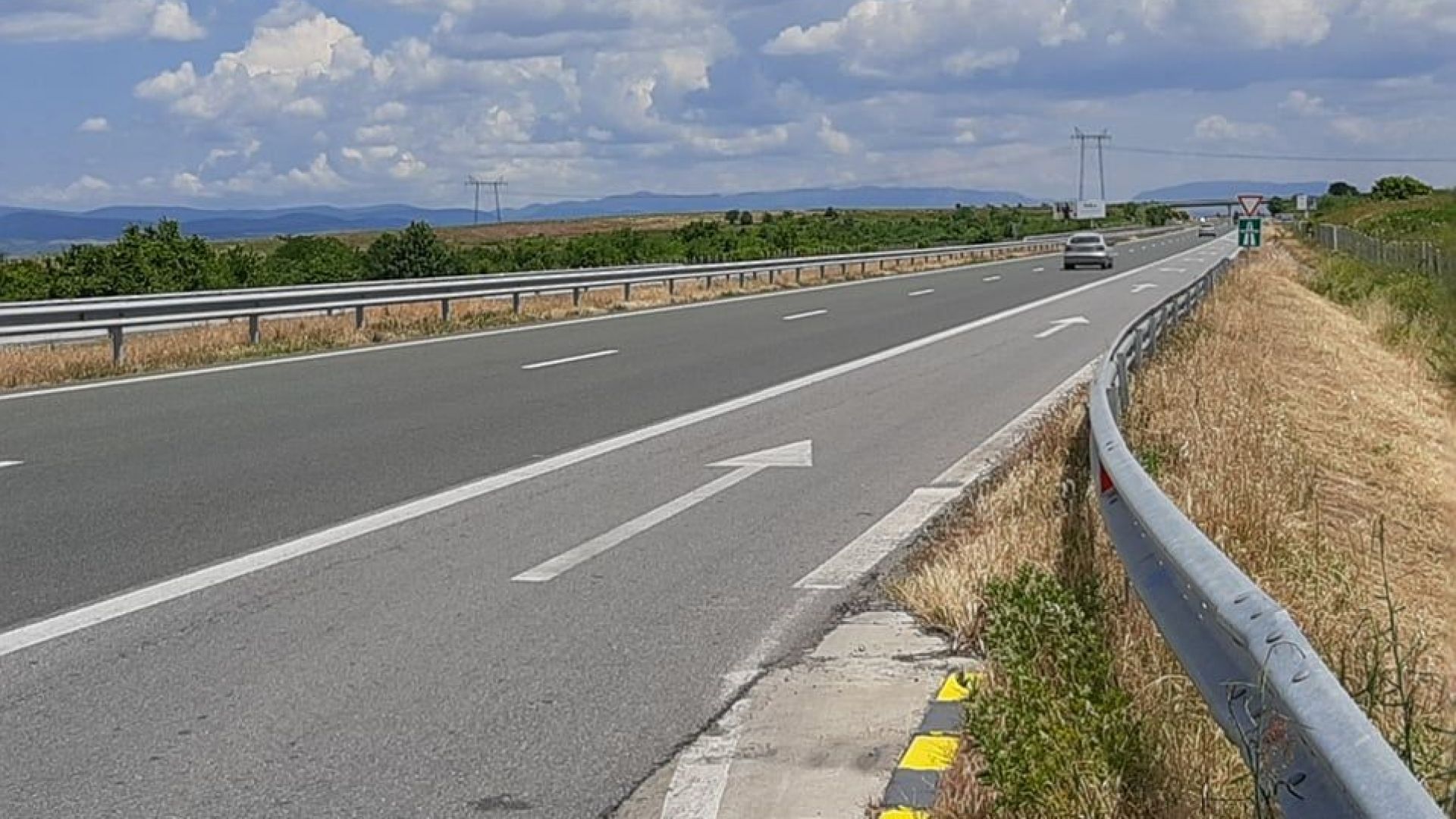 Шофьор извади пистолет на магистрала "Тракия"