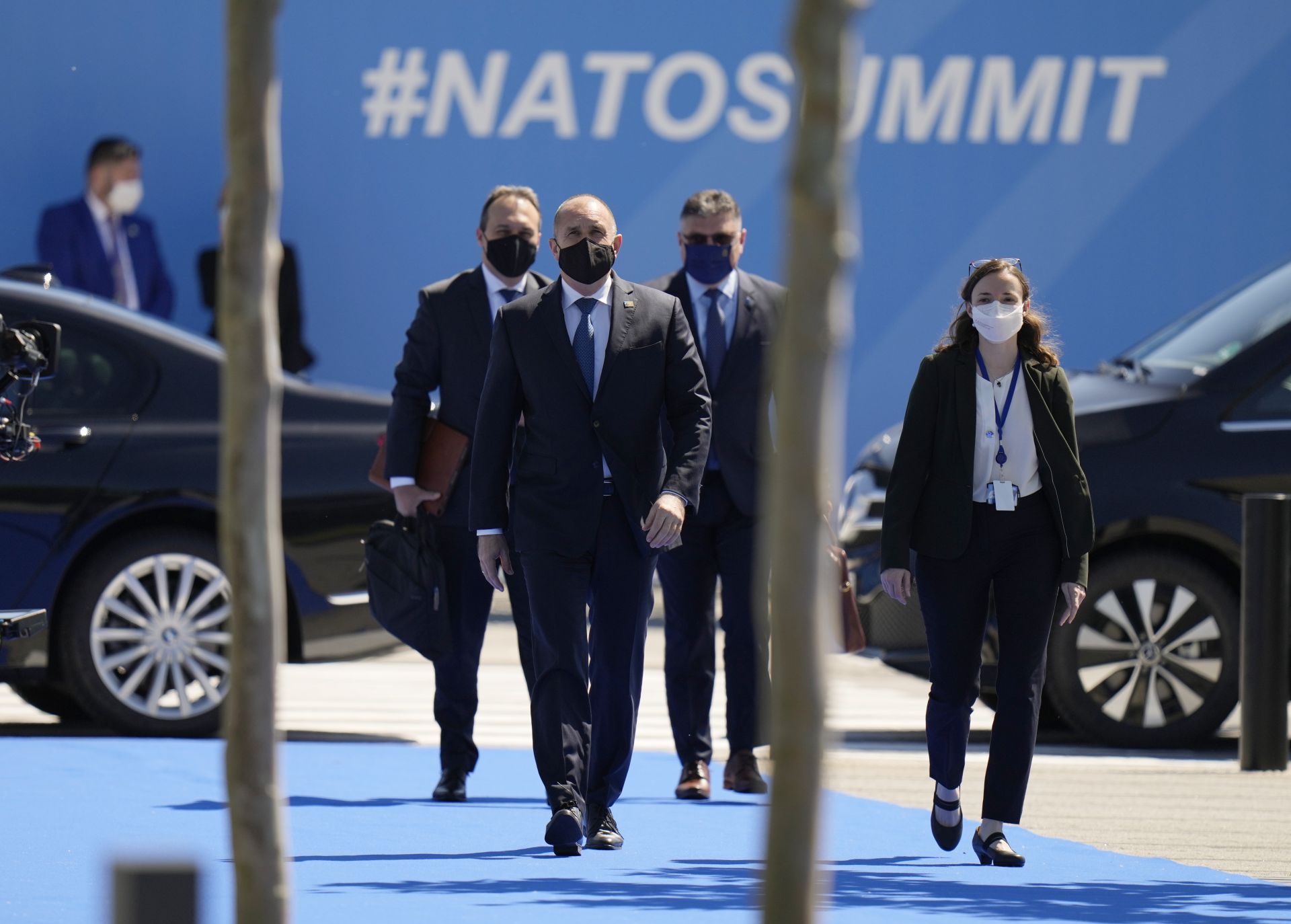 Румен Радев пристигна на срещата на върха на НАТО в Брюксел
