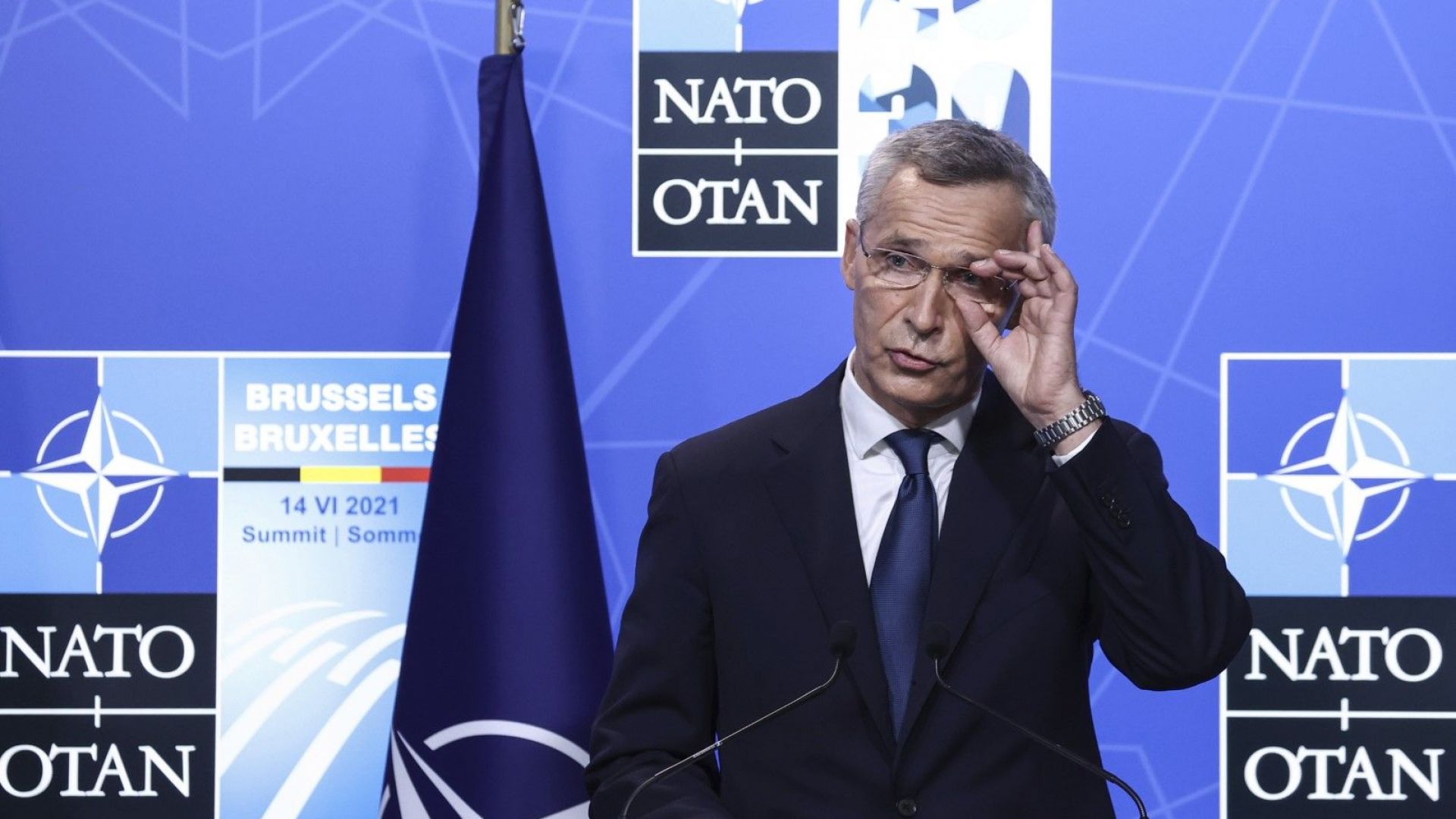  Не планираме да разполагаме войски на НАТО в Украйна, разяснява генералният секретар на пакта Йенс Столтенберг 