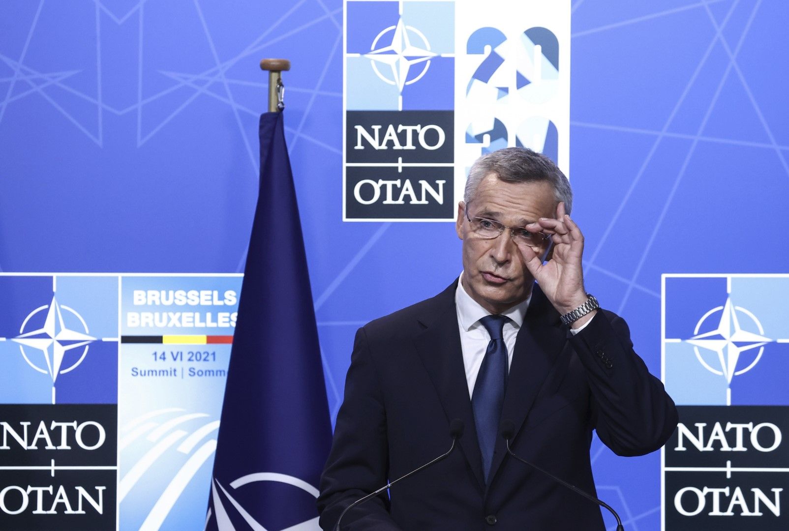 Не планираме да разполагаме войски на НАТО в Украйна, коментира генералният секретар на пакта Йенс Столтенберг