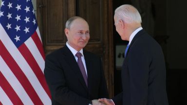 Образът на американския президент Джо Байдън който създават руските и